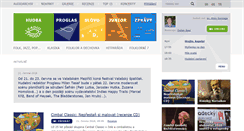 Desktop Screenshot of hudba.proglas.cz